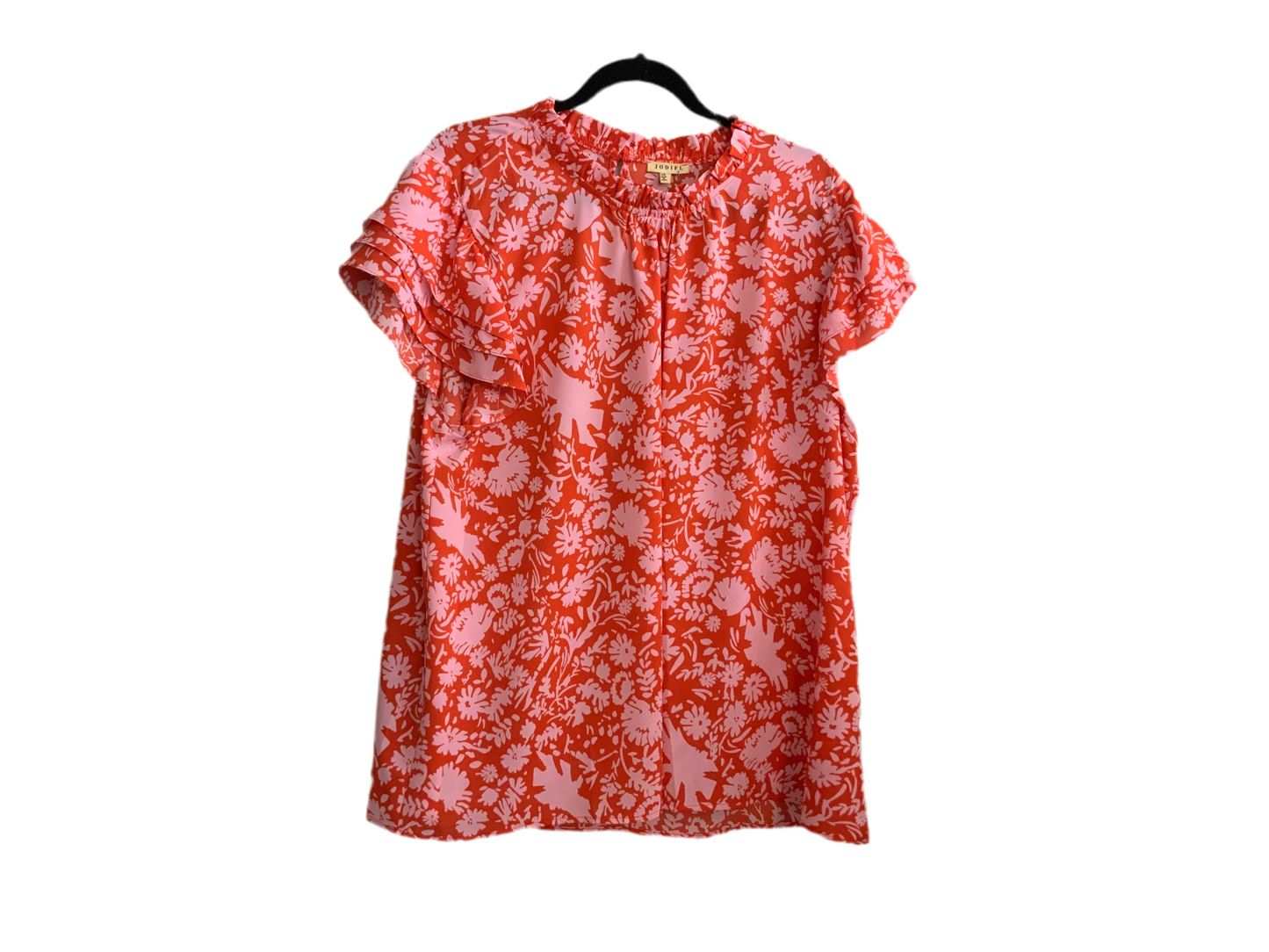 Red Floral Top