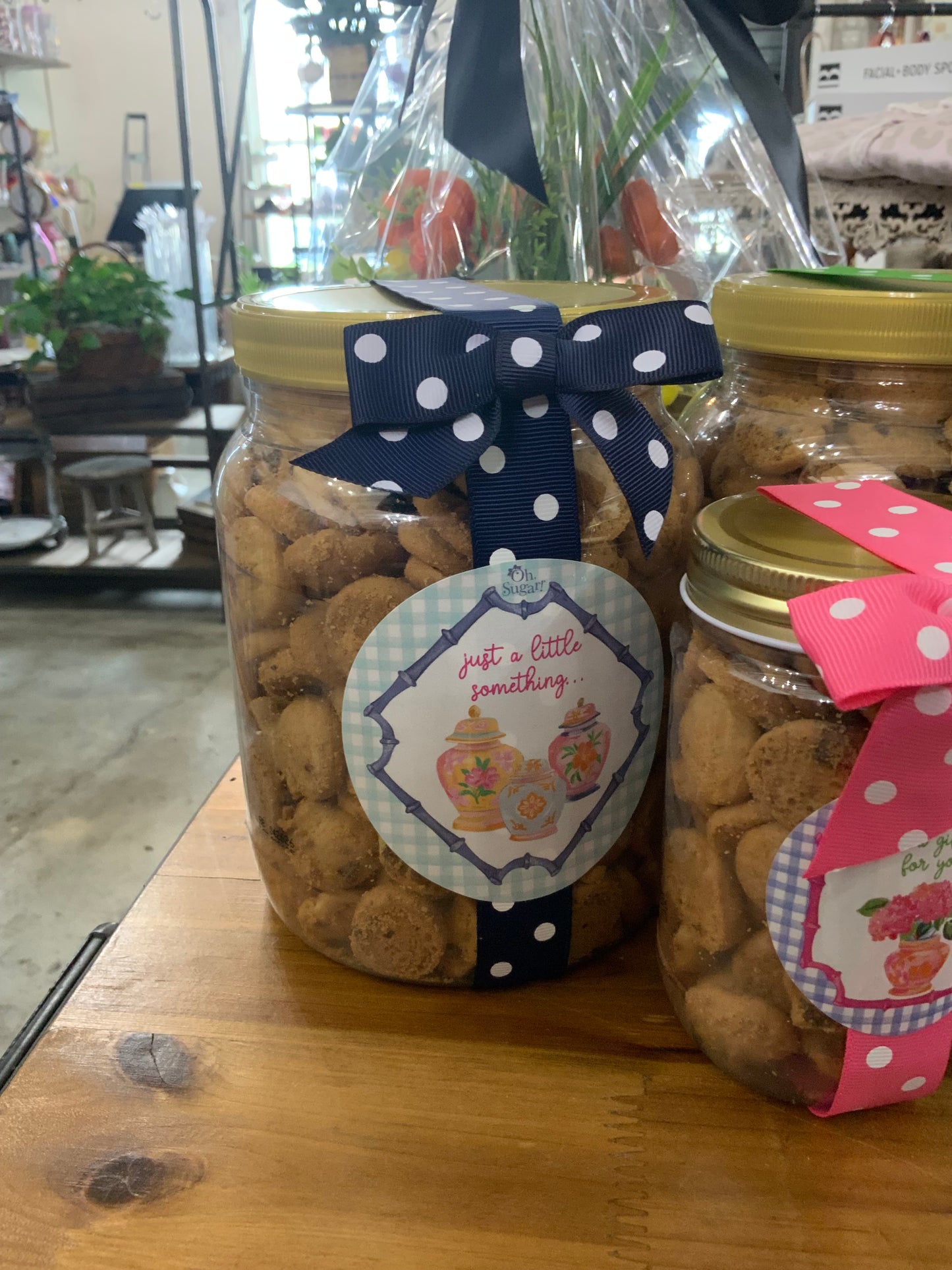 Large chocolate chip cookies