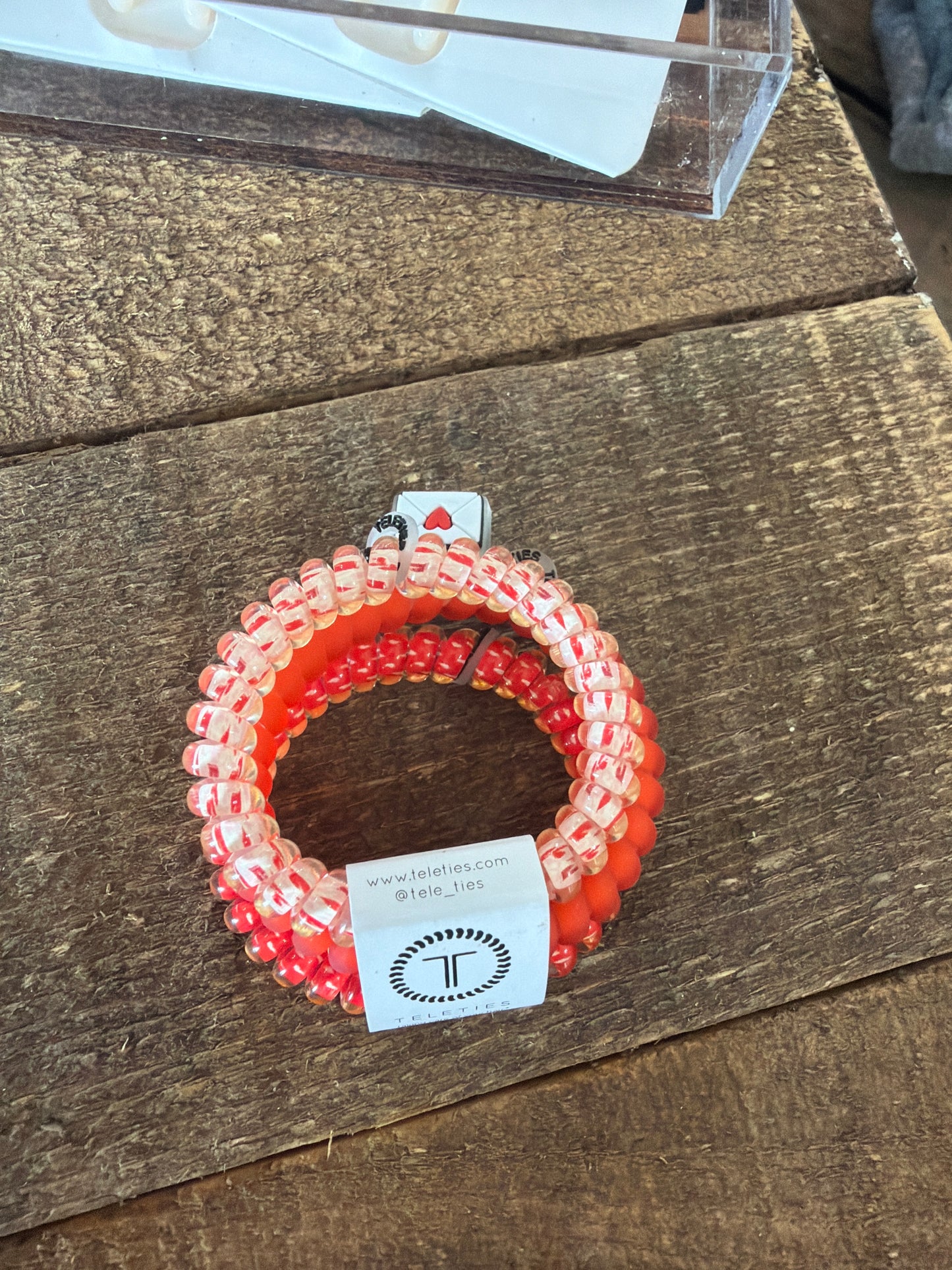 Love letter hair ties