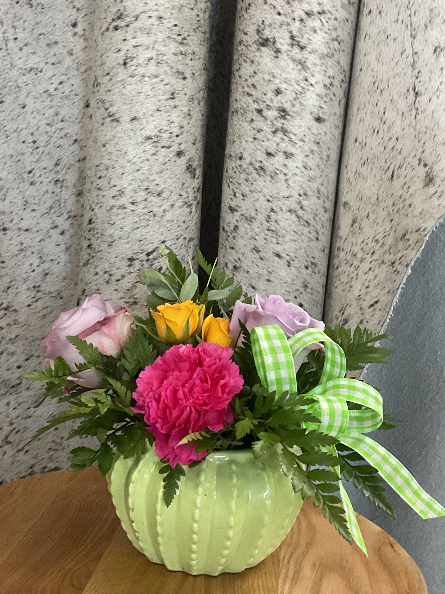 Cactus pot flowers