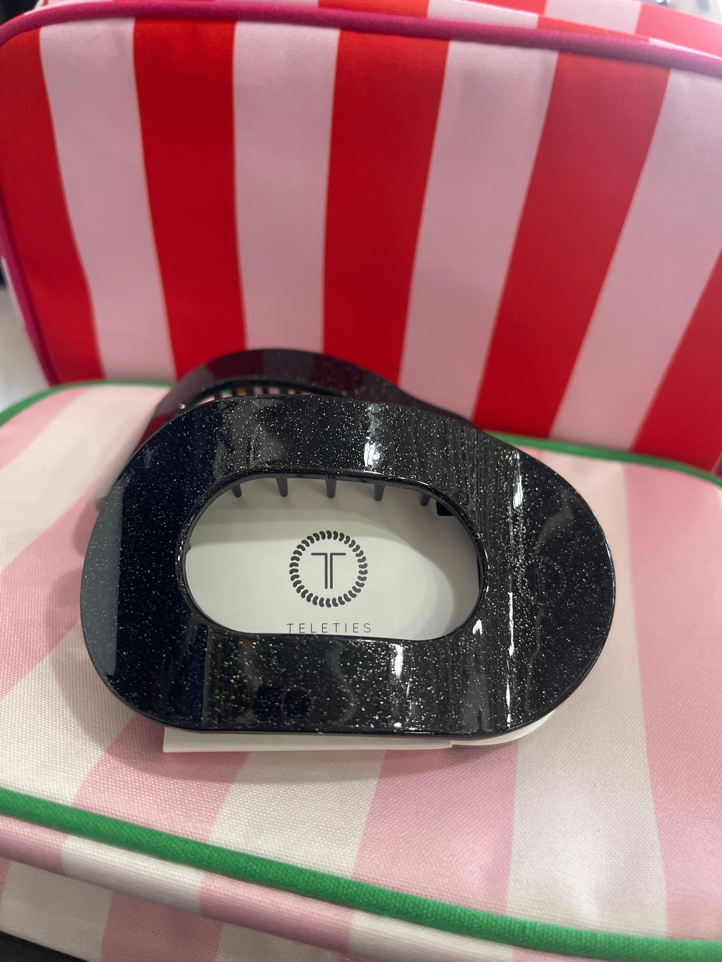 Black large teleties