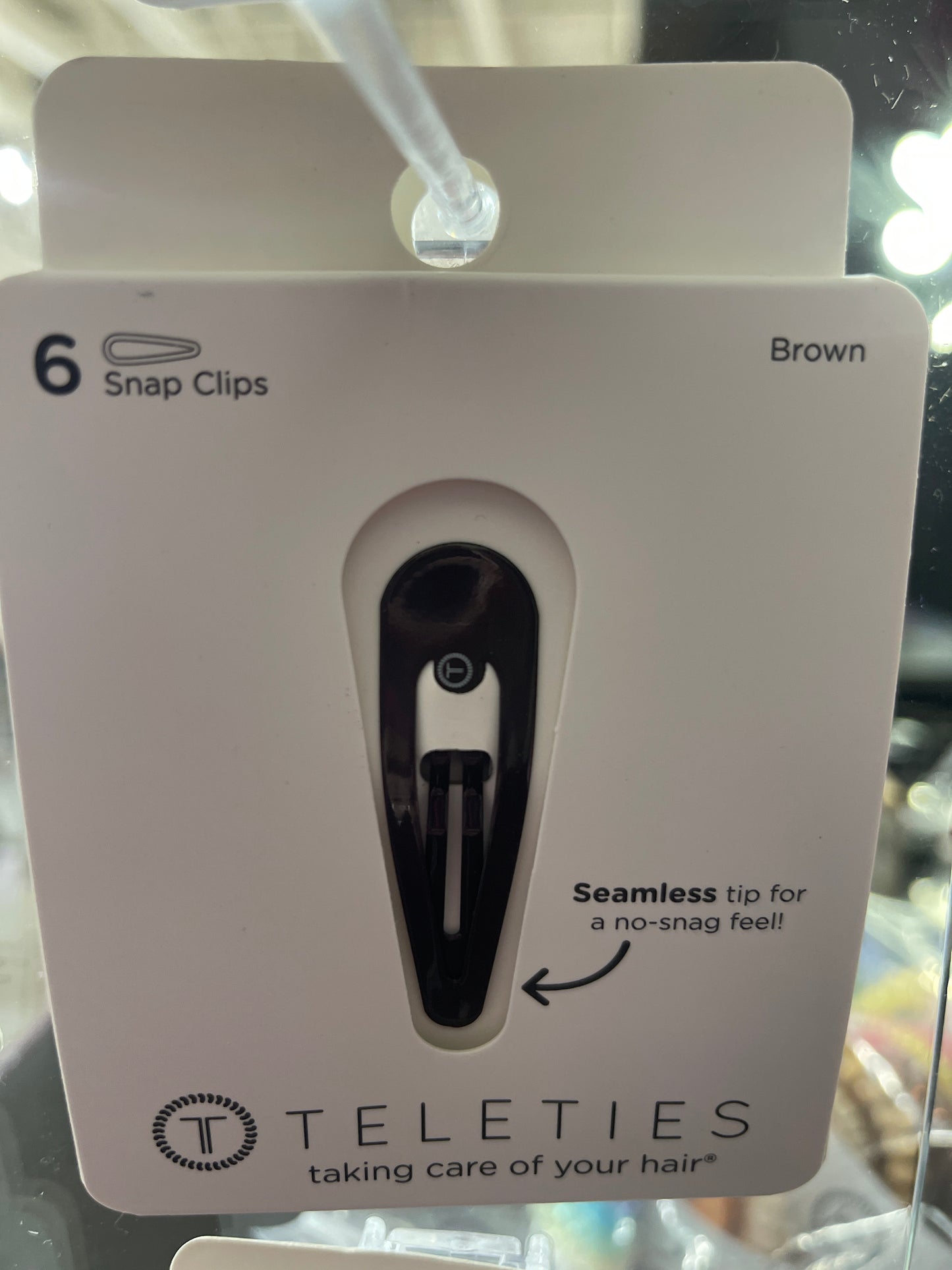 Brown seamless clips