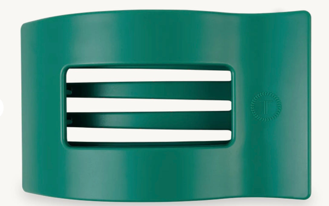 Fir Real Large Flat Rectangle Hair Clip