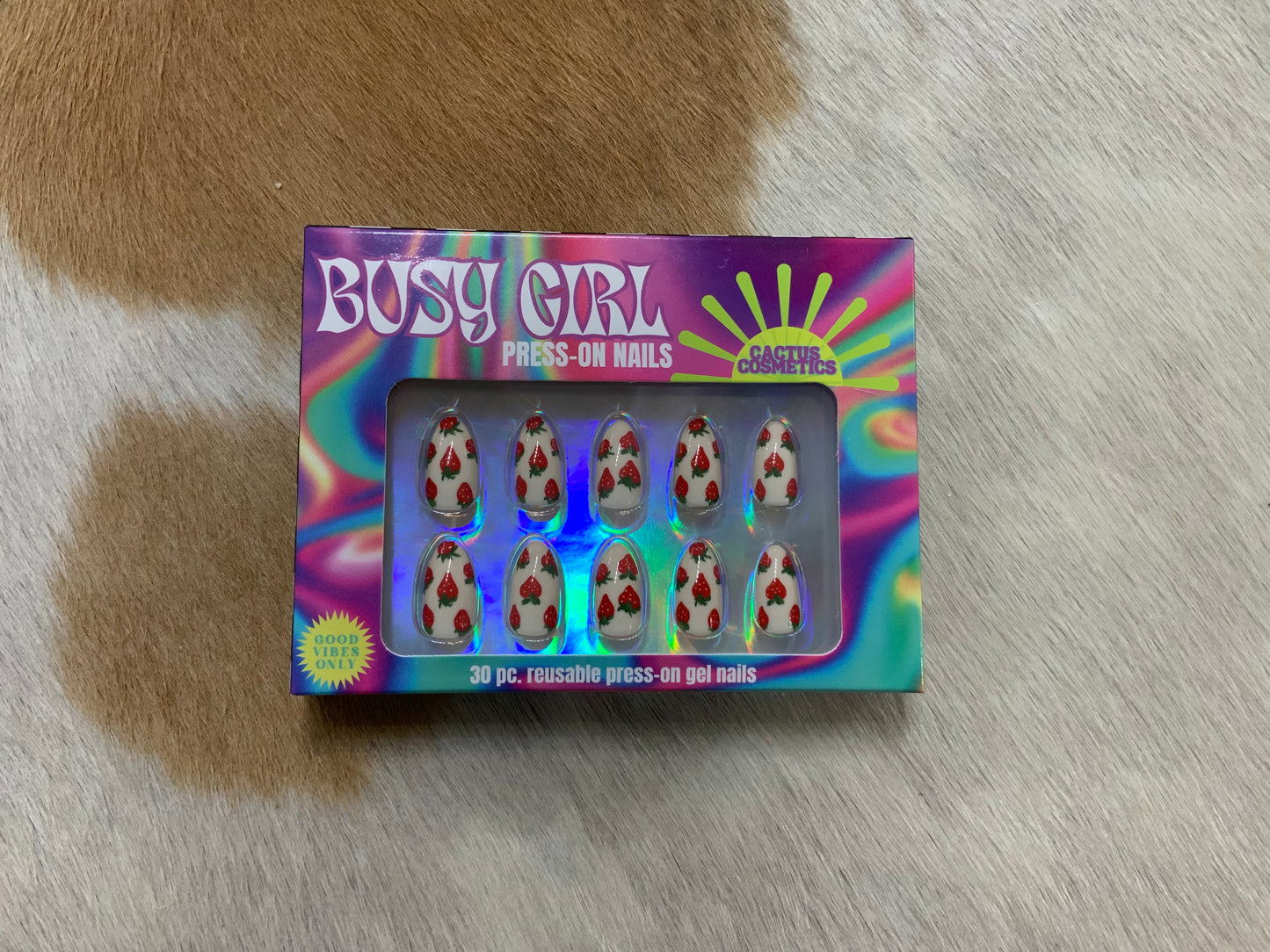 Picnic date press on nails