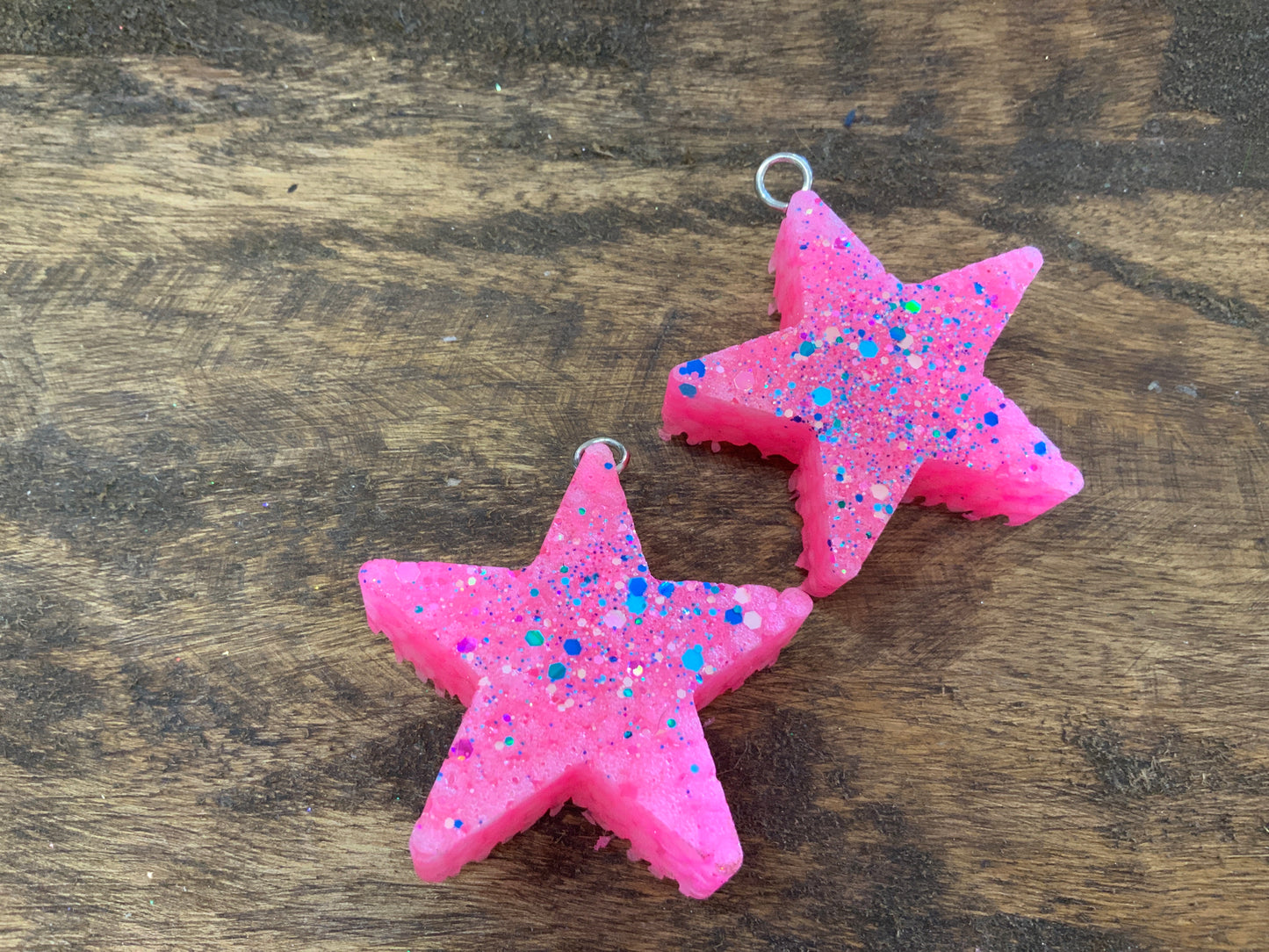 Star vent clips strawberry leather