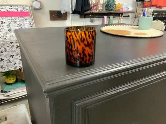 Sweet Grace Cheetah Candle
