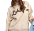 Cream Brown Sweatshirt
