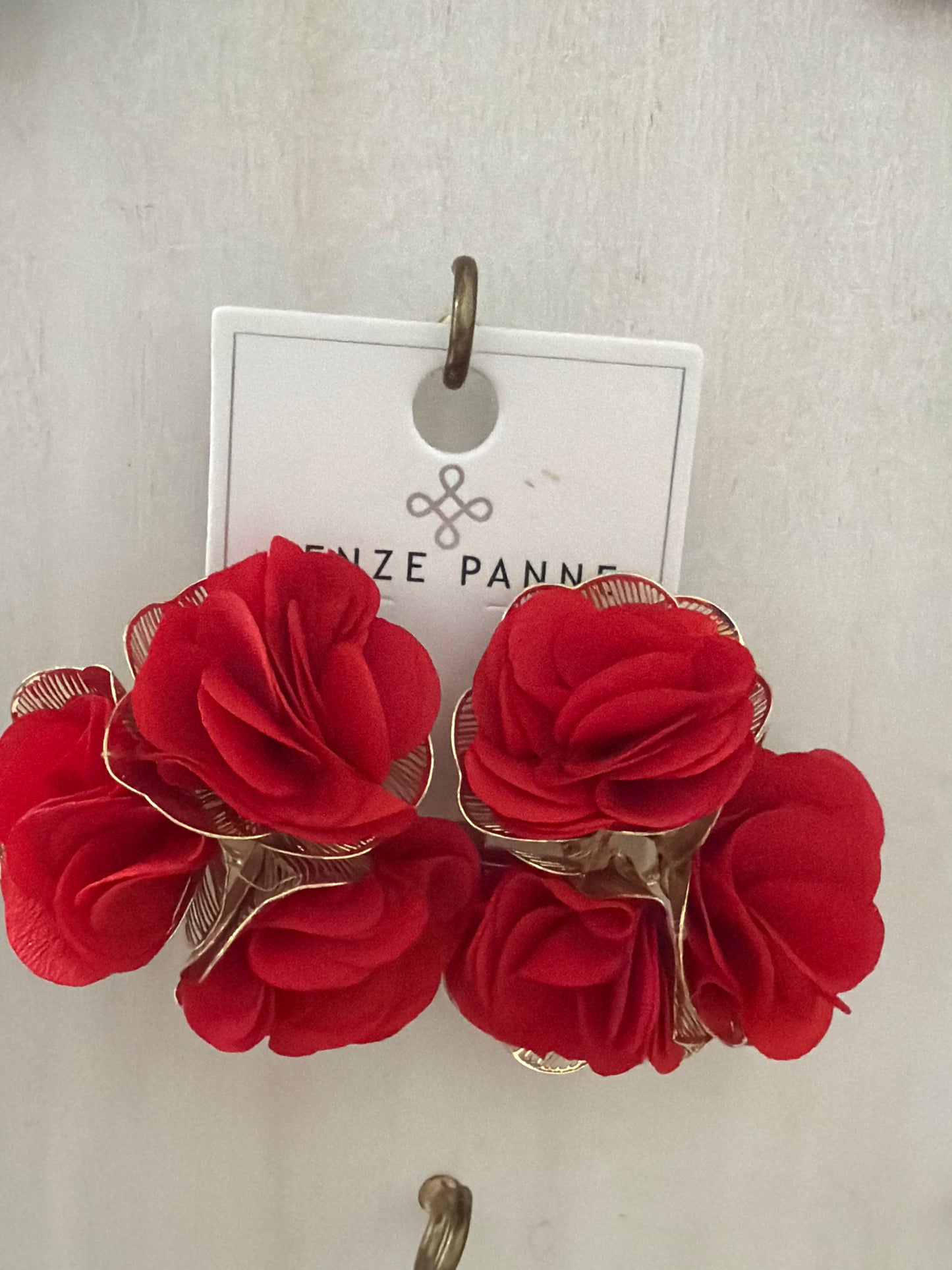 Red flower clusters