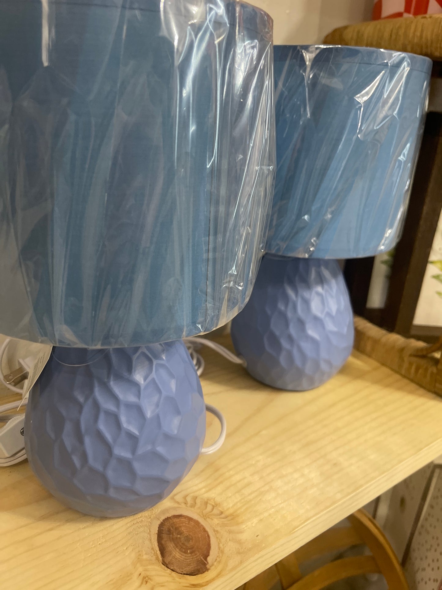 Blue lamp