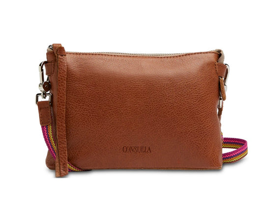 Midtown crossbody/ brandy