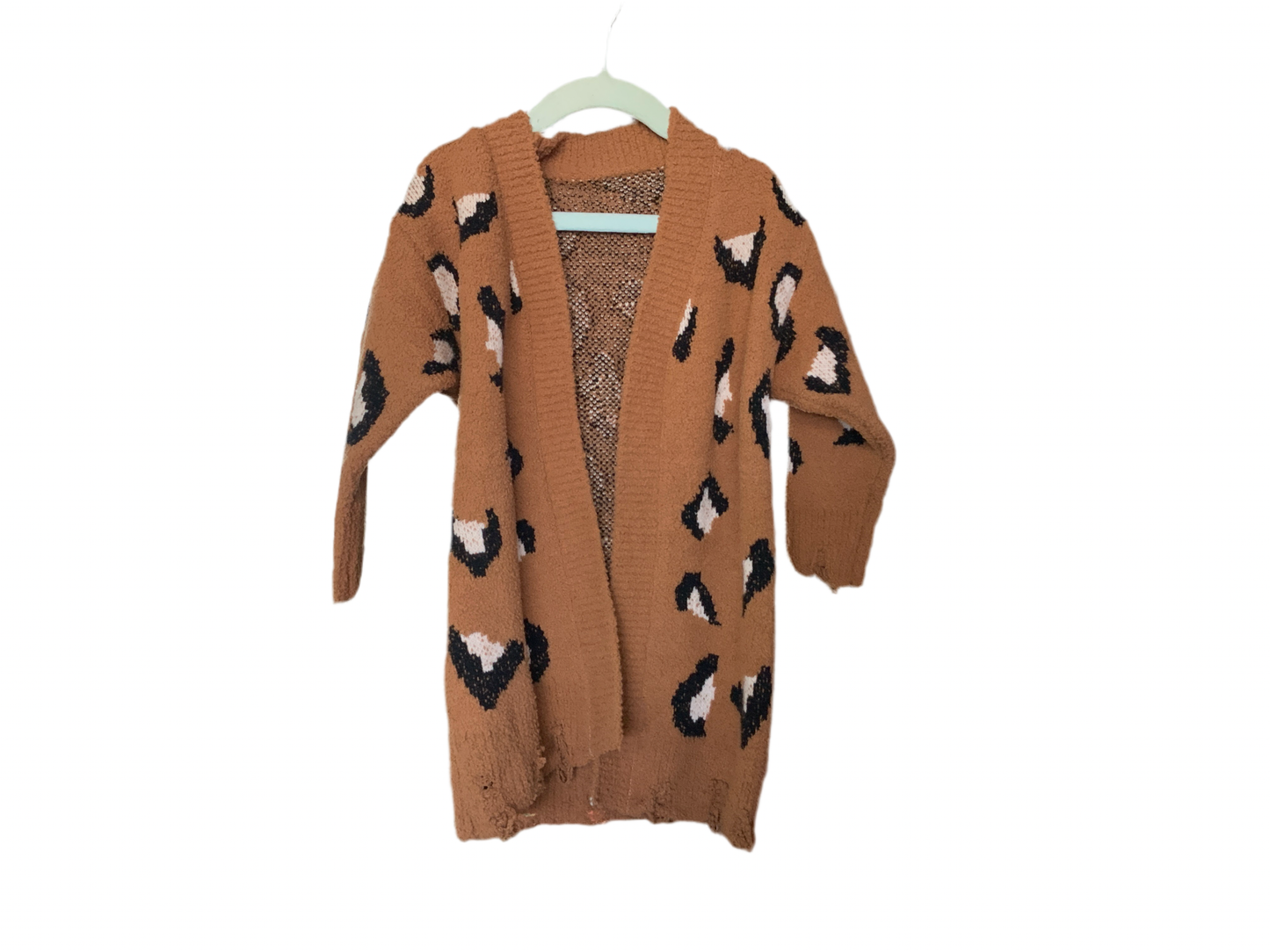 Brown Leopard Cardigan