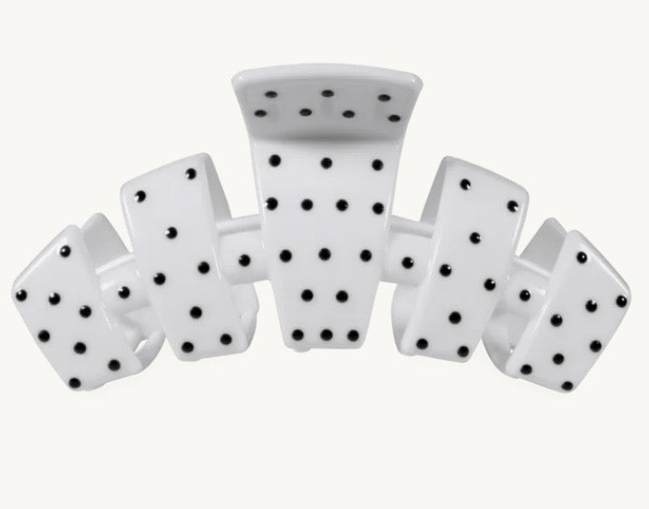 Polka dot clip