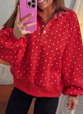 Red polka dot