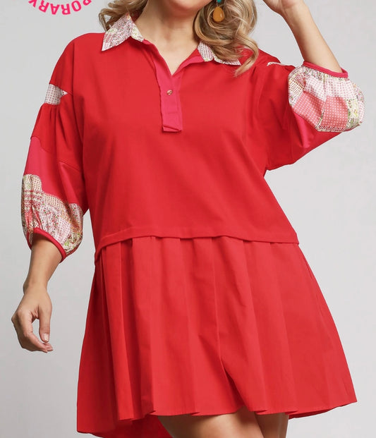 Red ruby dress