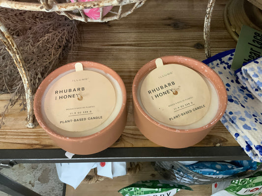 RHUBARB & HONEY candle