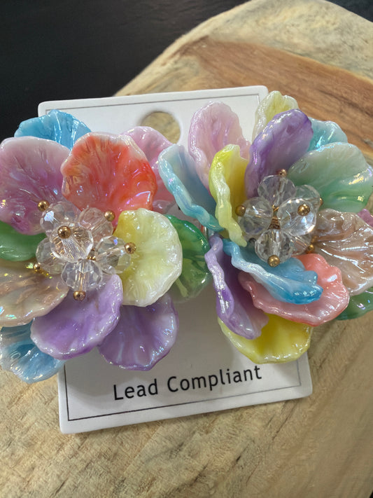 Multi flower studs