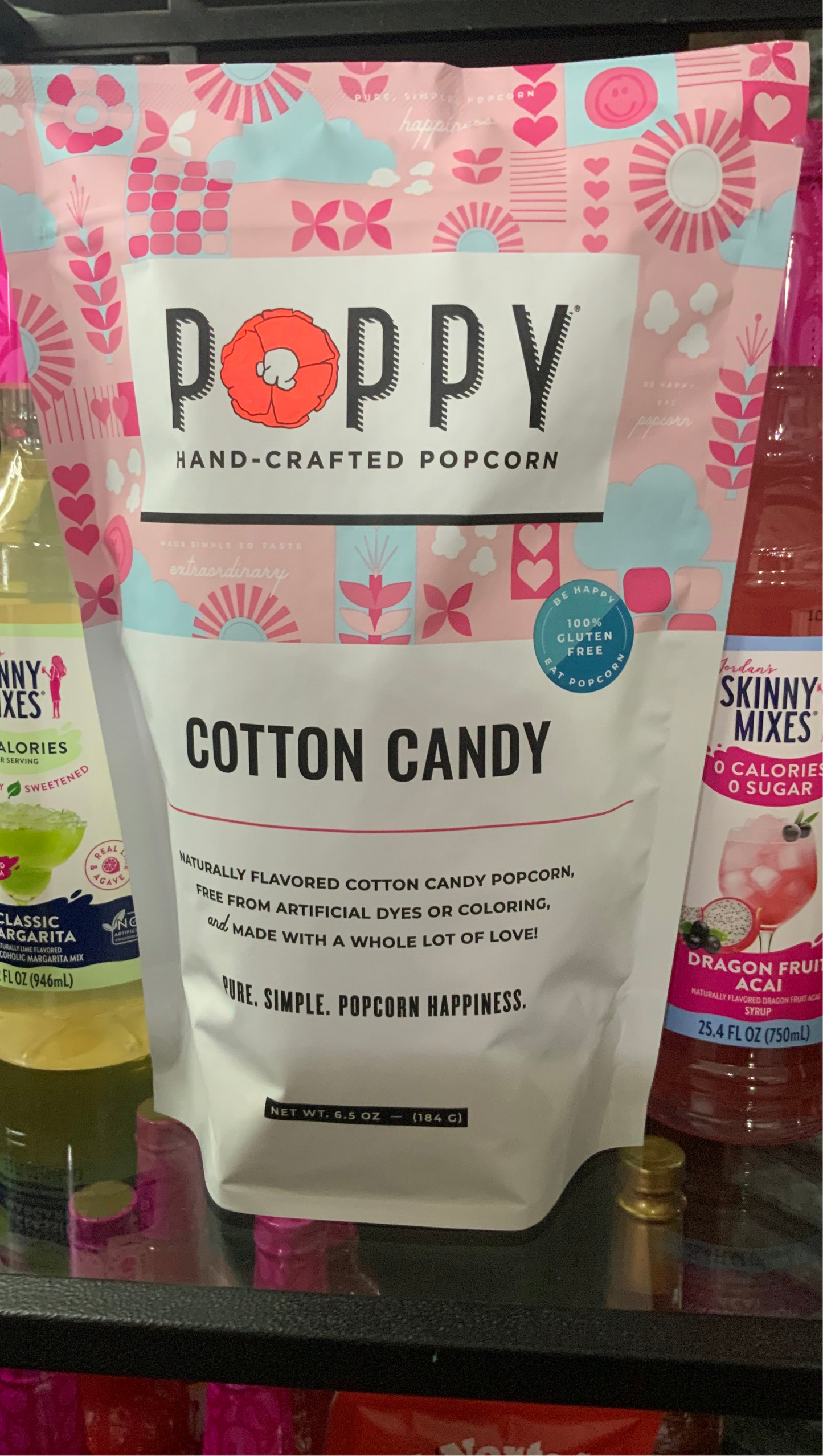 Cotton candy popcorn