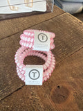 Pink hair ties small