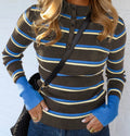 Bluebird stripe top