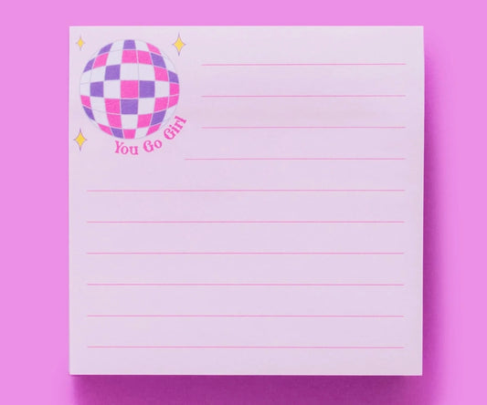 Disco Ball Note Pad