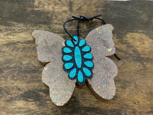 Turquoise butterfly