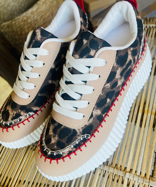 Leopard sneakers