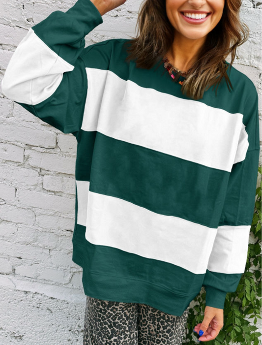 Evergreen colorblock