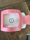 Pink square large clip