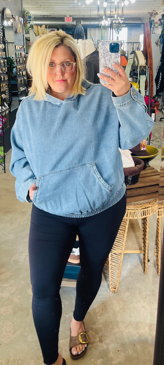 Blue Classic Pullover
