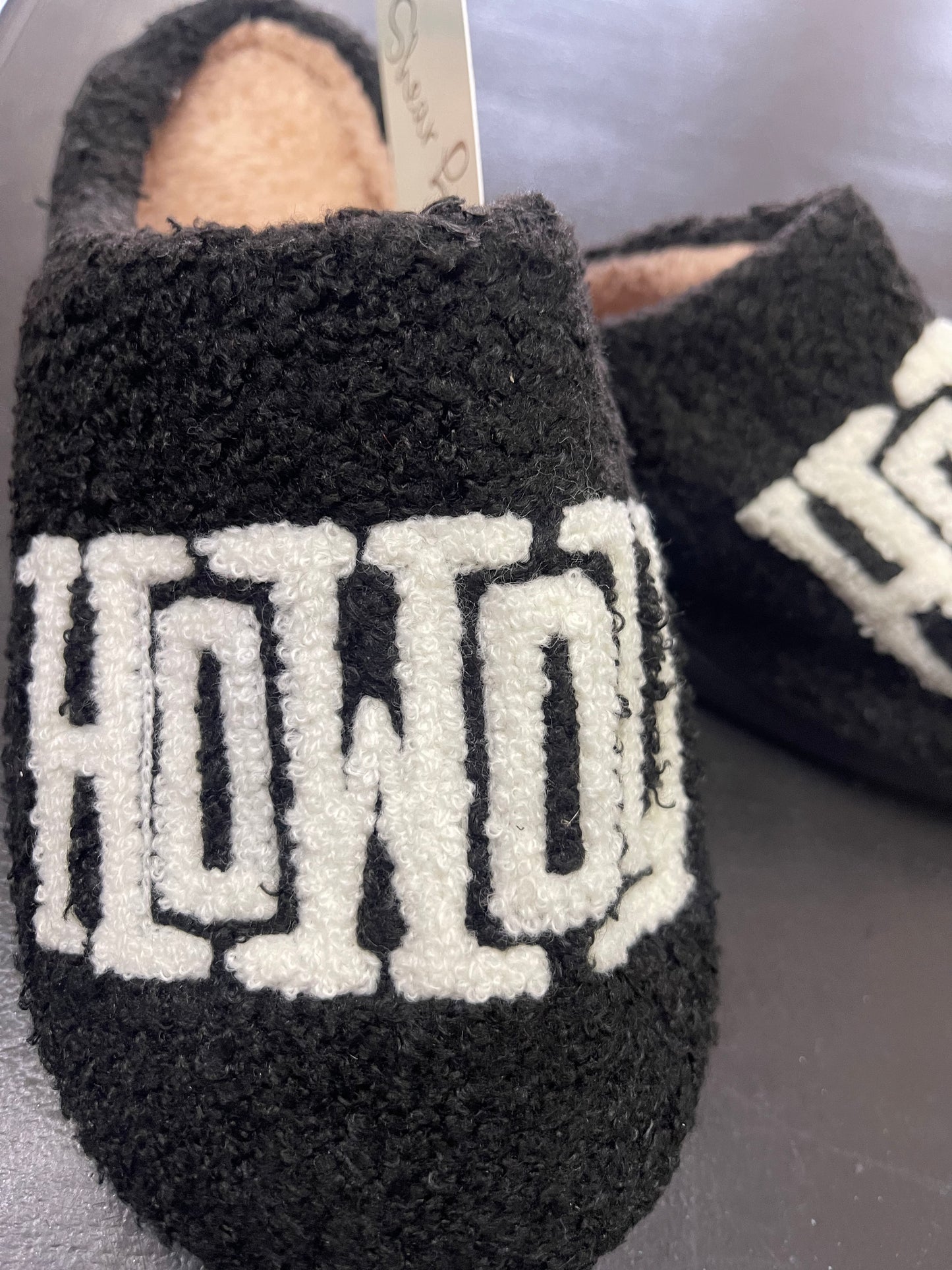 Howdy slippers