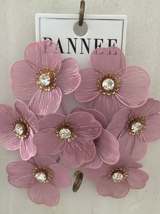 Lavender flower studs