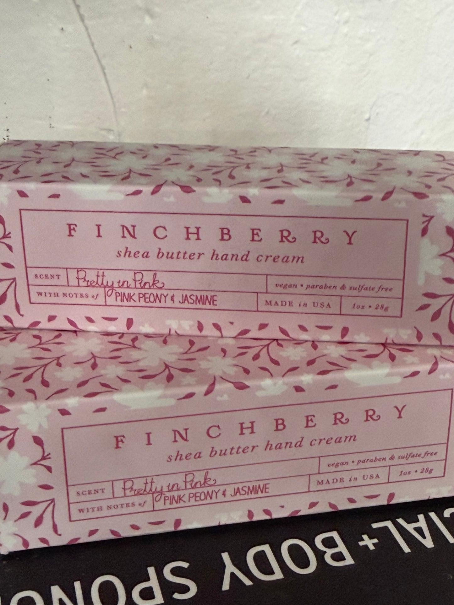 Pretty in pink travel hand cream p