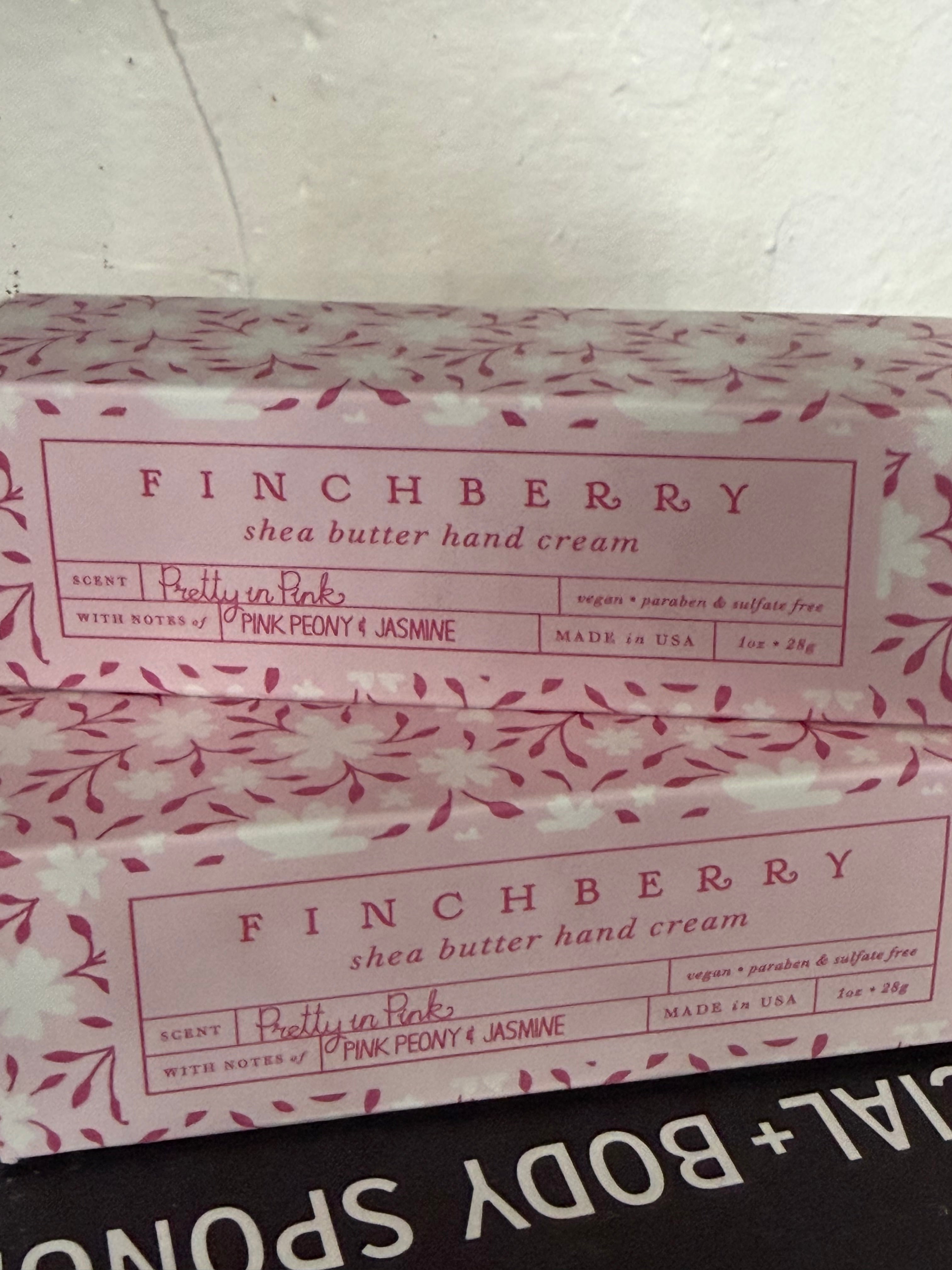 Pretty in pink travel hand cream p