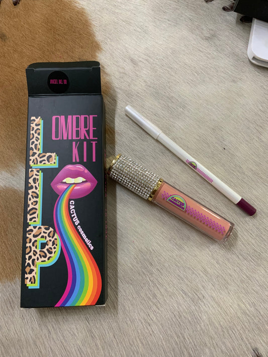 Cactus cosmetics lip kit Angel NO. 111