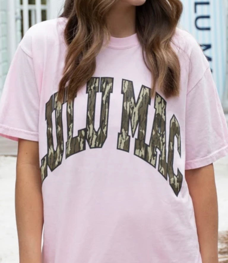 Mossy pink camo