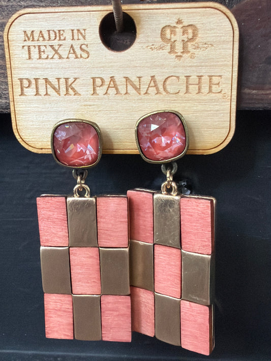 Pink checkered