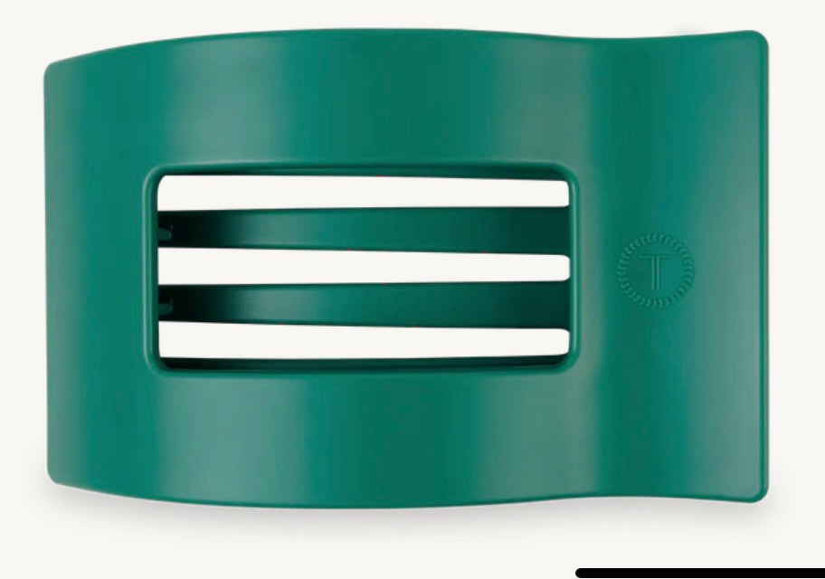 Fir Real small  Flat Rectangle Hair Clip