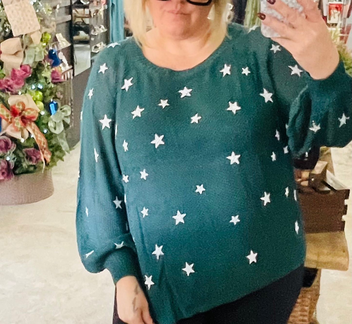 Forest star sweater