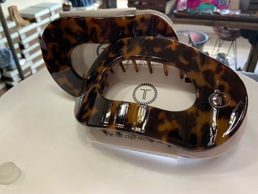 Brown leopard large teleties