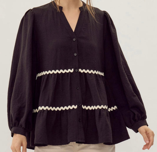 Shadow Statement Blouse