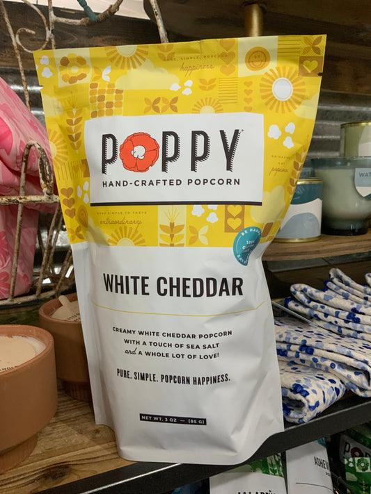 White cheddar popcorn
