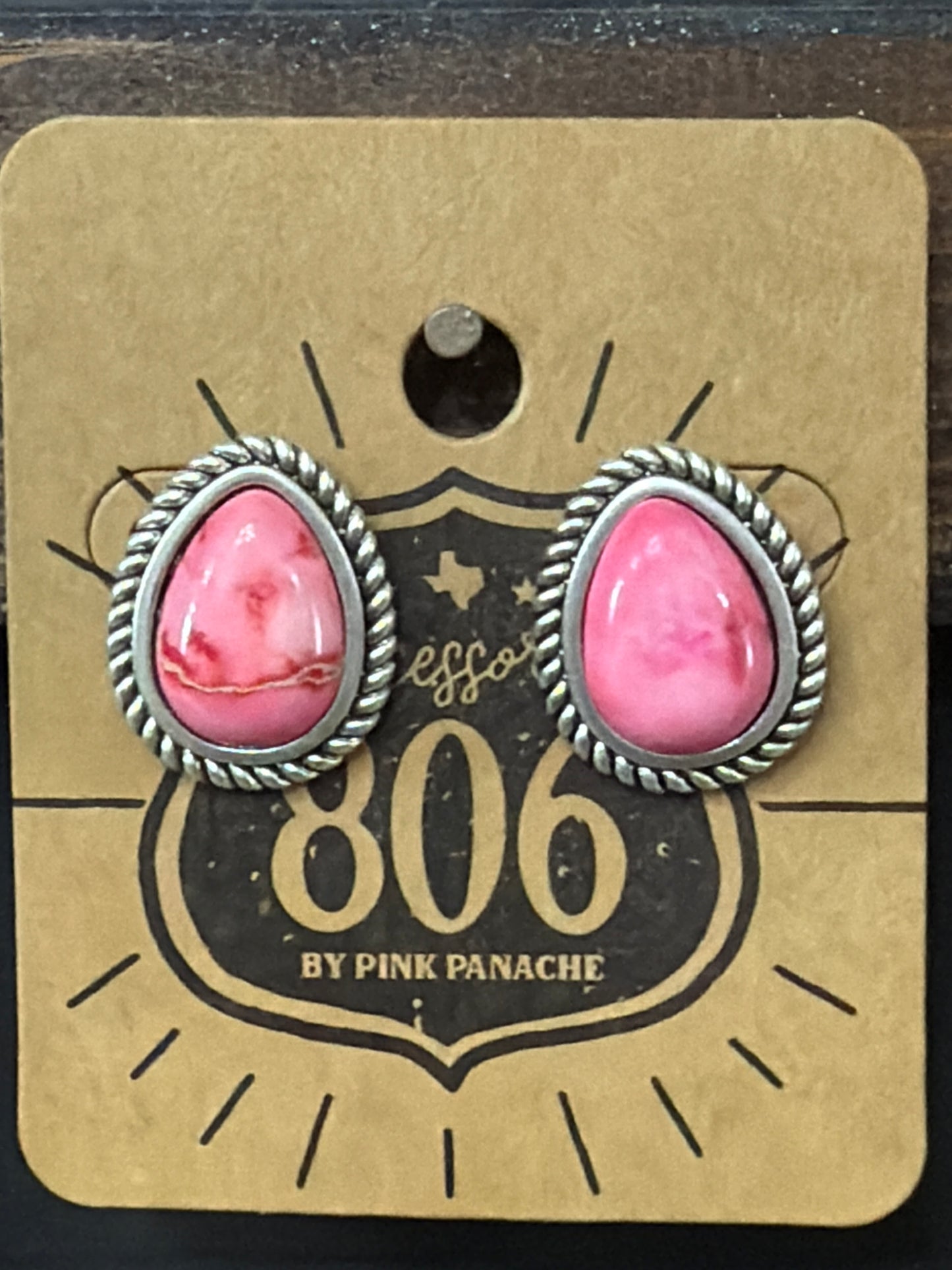 Pink studs
