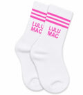 Pink bubblegum socks
