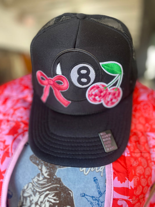 8 ball hat