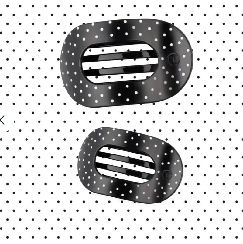 Black Polka dot large