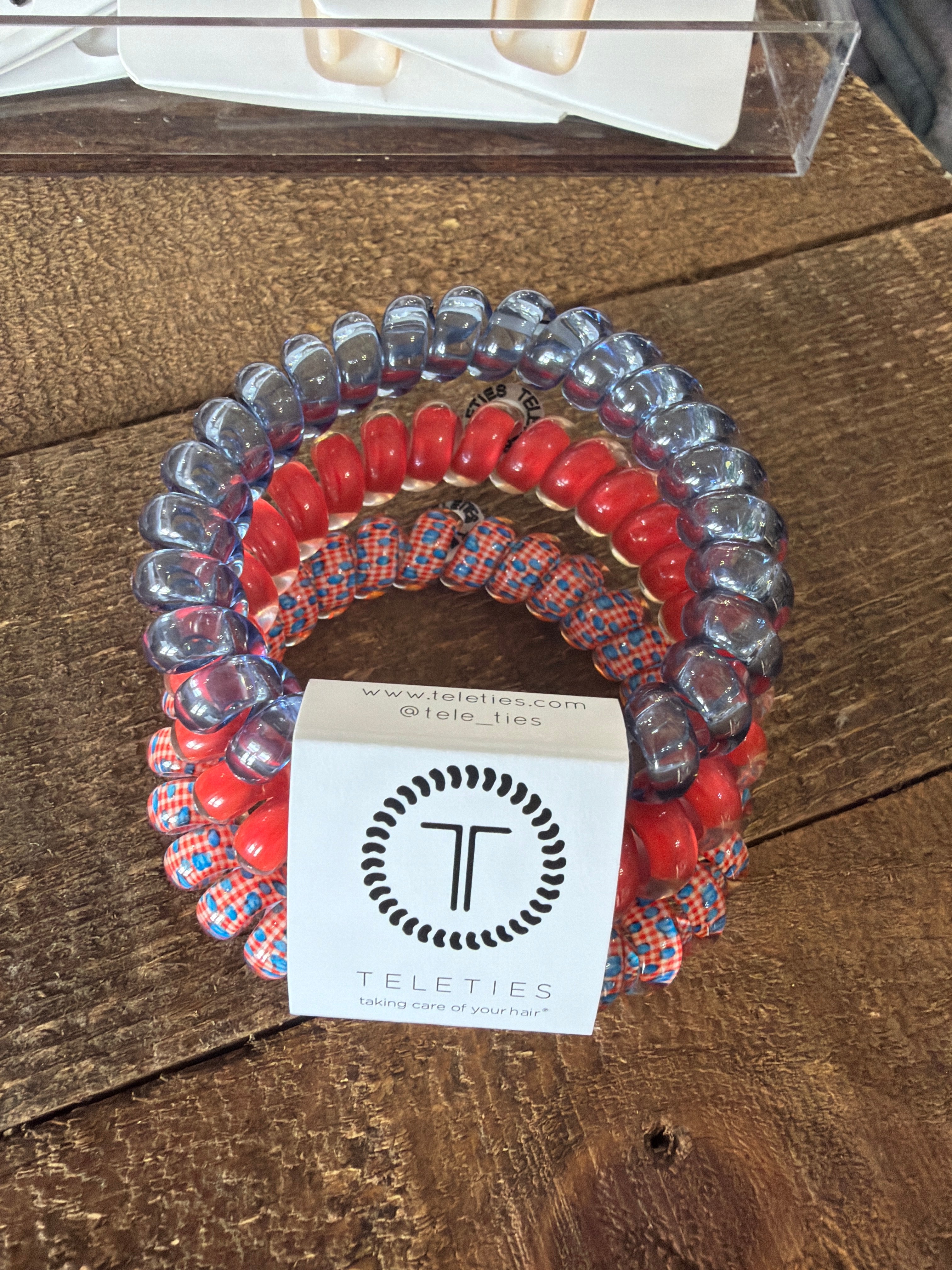 Flag hair ties large