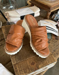 Tan Platform Wedge
