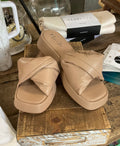 Brown Platform Sandles