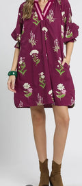 Plum Mix Dress