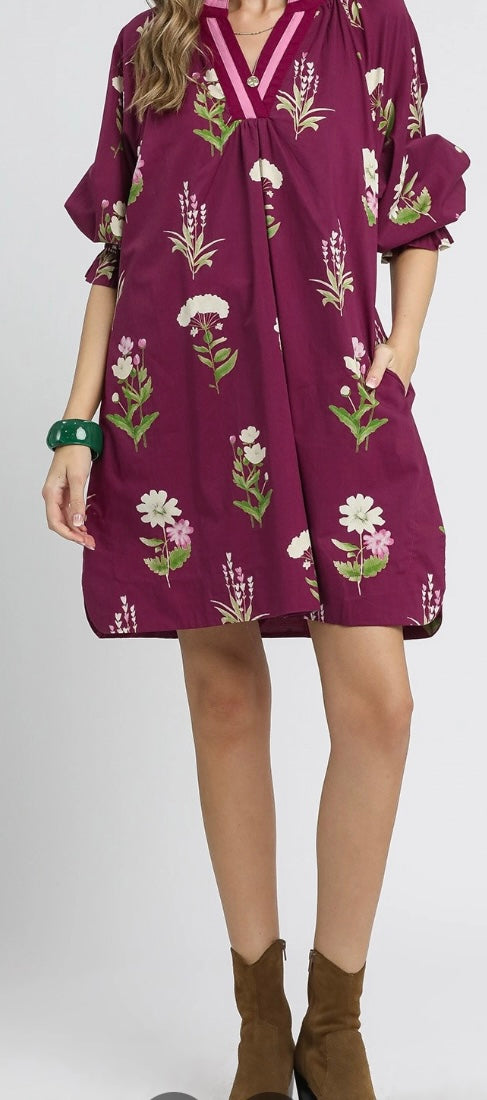 Plum Mix Dress